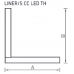 LINER/S DR LED 1200 TH S 4000K