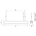 FLEX LED BL/WH 1000 3000K