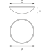 CHARON S 280 WH 100 IP44