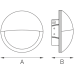 PLW 008 LED 3000K